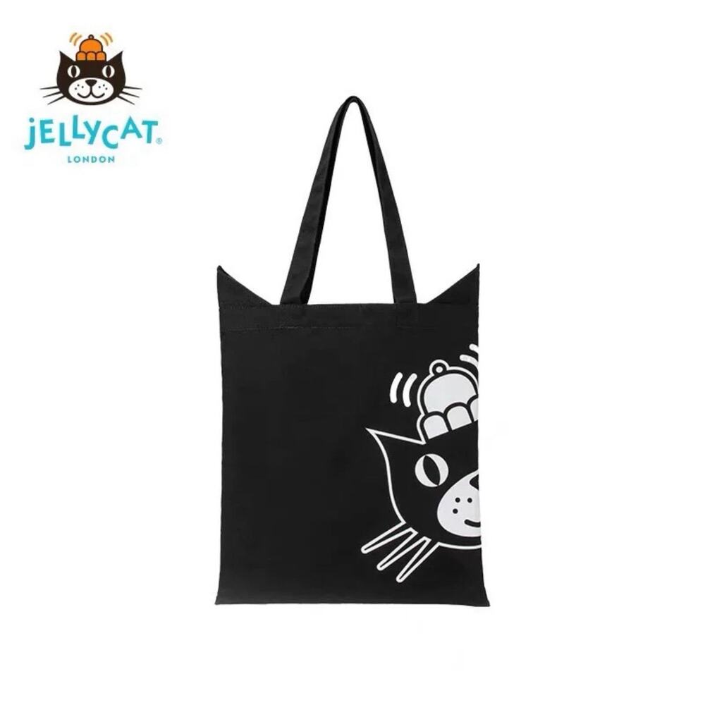 NWT jellycat official black Tote bag LIMITED EDITION VHTF